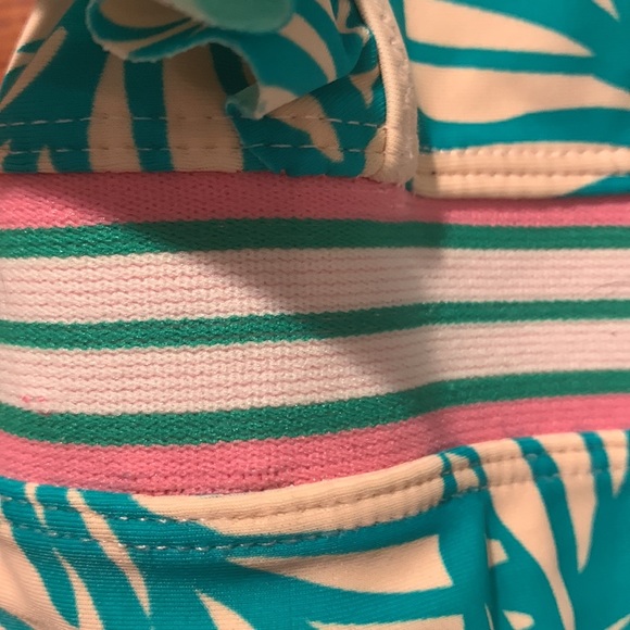 Shade Critters Swimsuit - Pink and Green Palm Tree - Picture 7 of 7